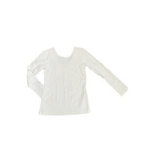 Adorable Essentials White Long Sleeve Shirt